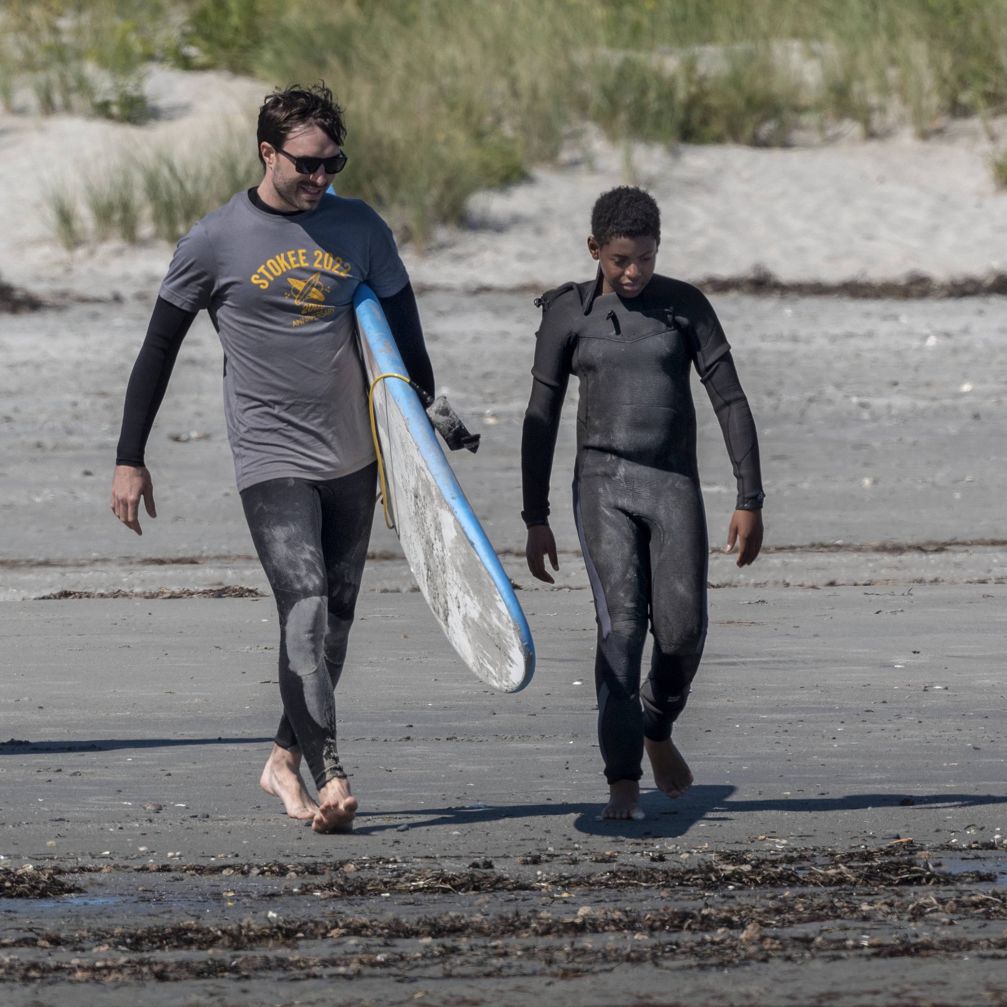 Massachusetts STOKEE Nahant Pair Walking